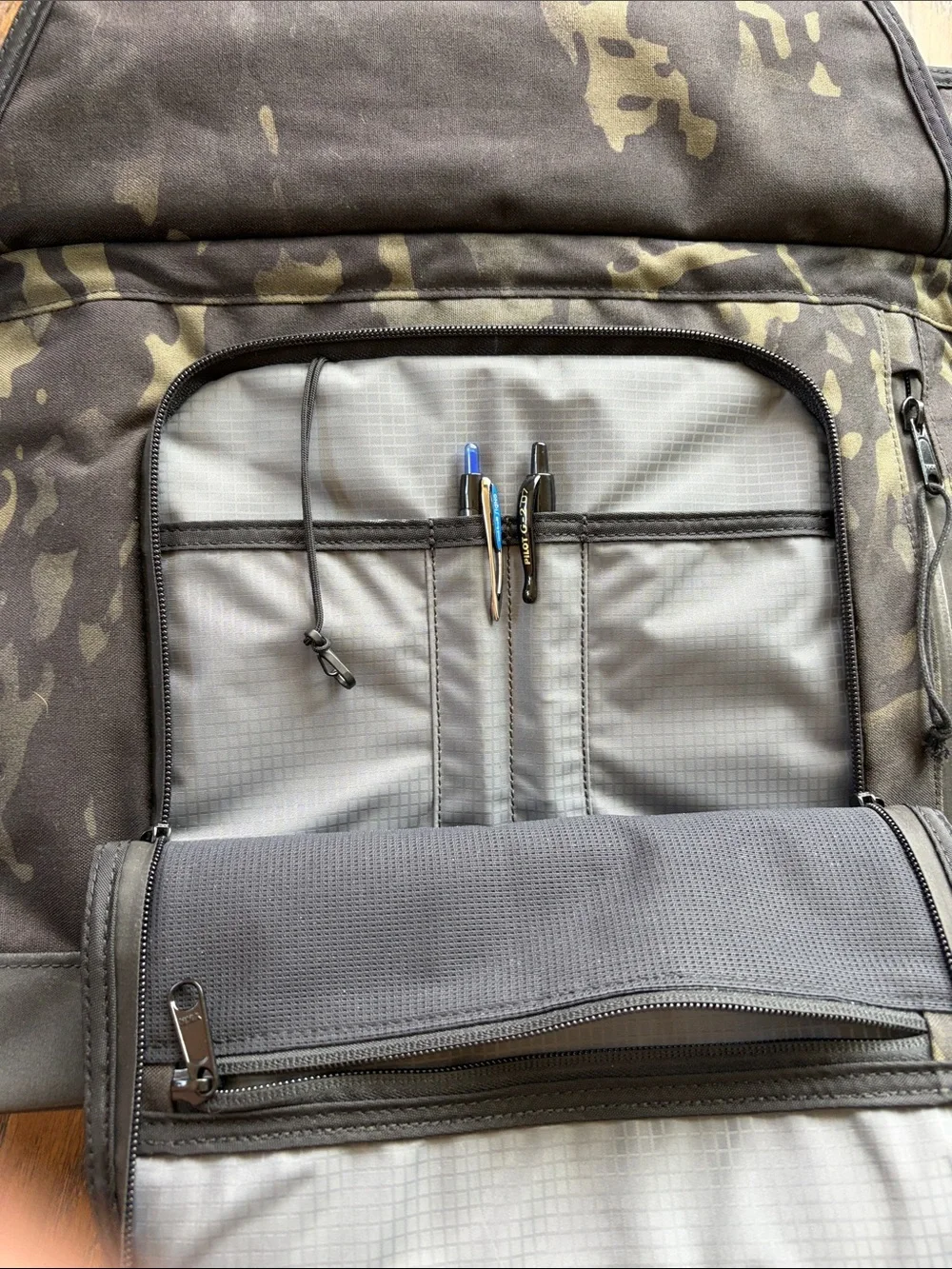 Mission Workshop Drift Laptop Tote Black Camo Men's Tactical Bag 28L